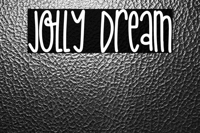 Jolly Dream Example 3