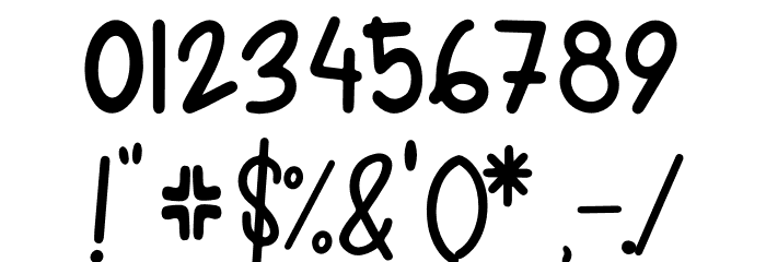 Jolly Joy Font OTHER CHARS
