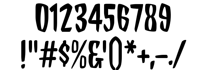 Jolly Lodger Font OTHER CHARS