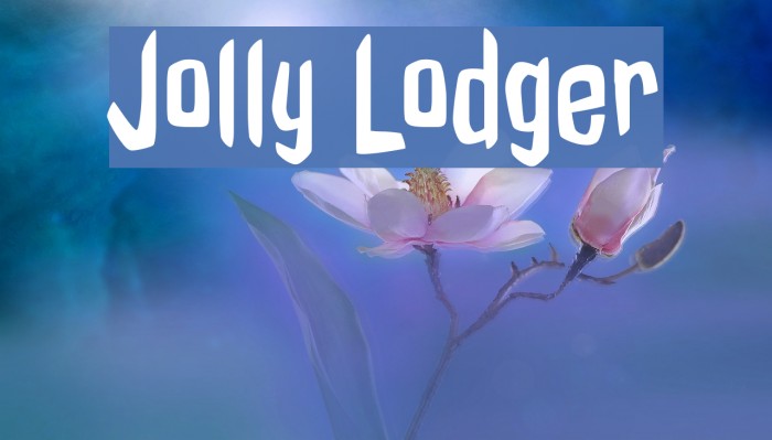 Jolly Lodger Font examples
