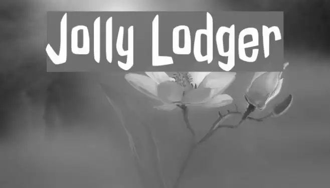 Jolly Lodger Font examples