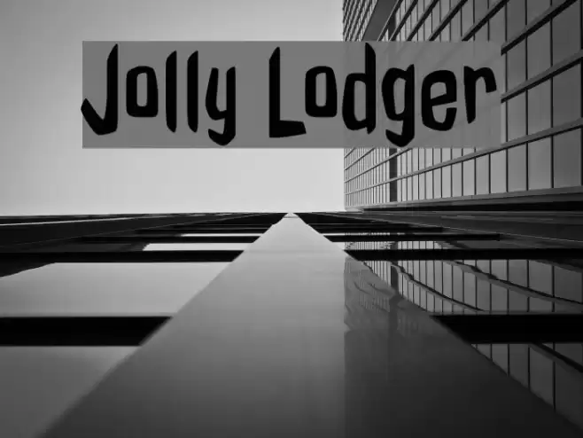 Jolly Lodger Font examples