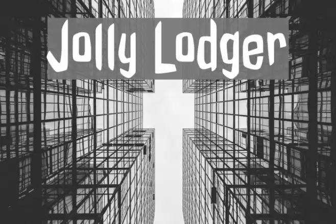 Jolly Lodger Font examples