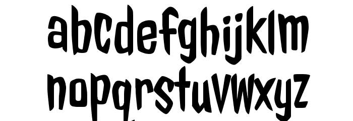 Jolly Lodger Font LOWERCASE