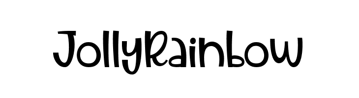 Jolly Rainbow  Free Fonts Download