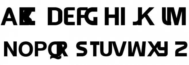 Jolly-Raunchy Font Litere mici
