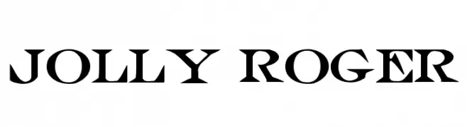 Jolly Roger  フリーフォントのダウンロード