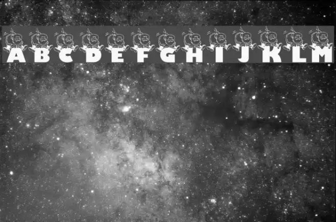 Jolly Santa Font examples