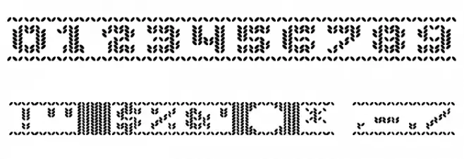 Jolly Sweater Bold Font OTHER CHARS