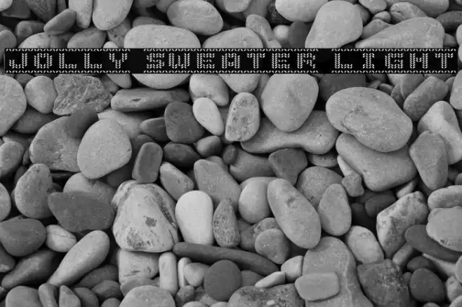 Jolly Sweater Light Font examples