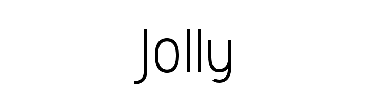 Jolly Font