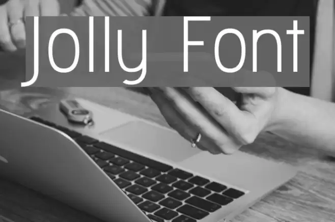 Jolly Font examples
