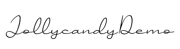 Jollycandy Demo  لخطوط تنزيل