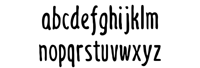Jollysight Sans Regular Font LOWERCASE