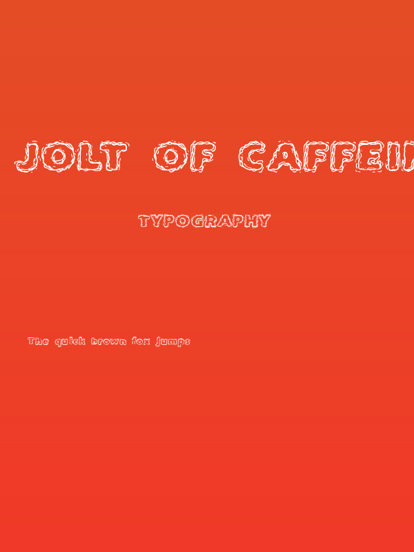 Jolt Of Caffeine [BRK] Poster