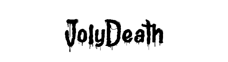 Joly Death Font