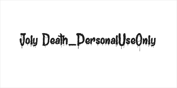 Joly Death_PersonalUseOnly Logo