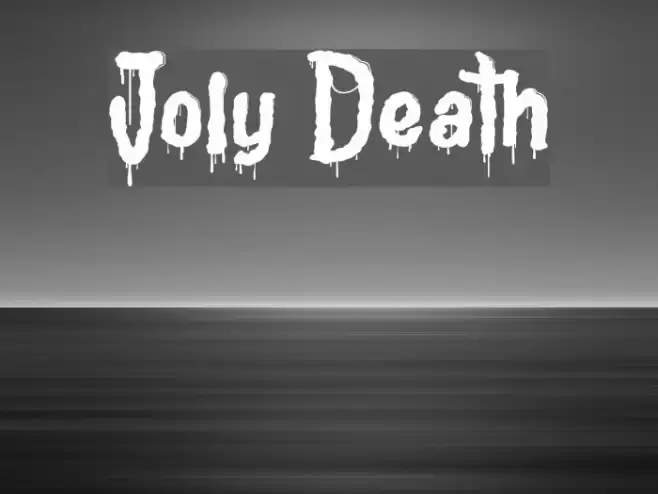 Joly Death Font examples