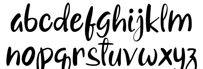Jom Melaya Font LOWERCASE