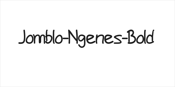Jomblo-Ngenes-Bold Logo