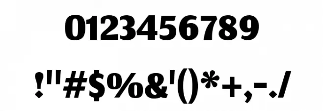 Jomhuria Regular Font OTHER CHARS