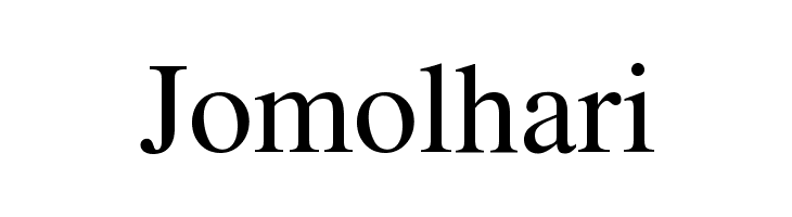 Jomolhari Fonte