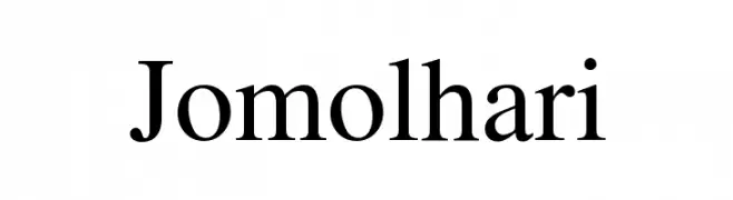 Jomolhari  免费字体下载