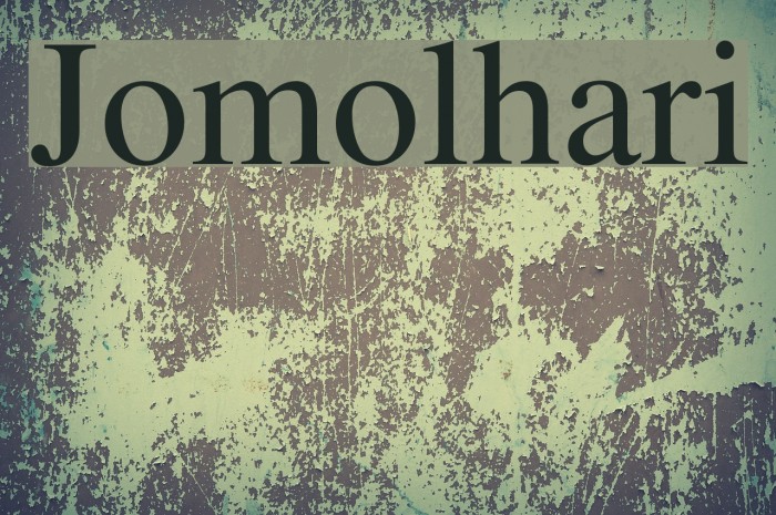 Jomolhari Fuentes examples