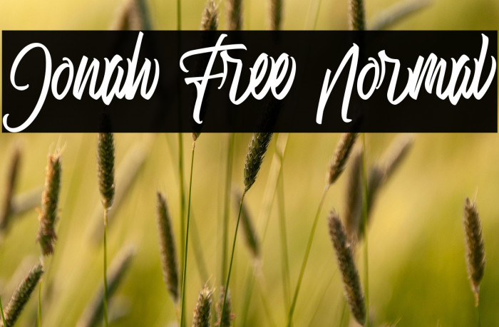Jonah Free Normal Example 1