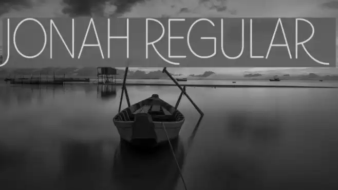 Jonah Regular Font examples