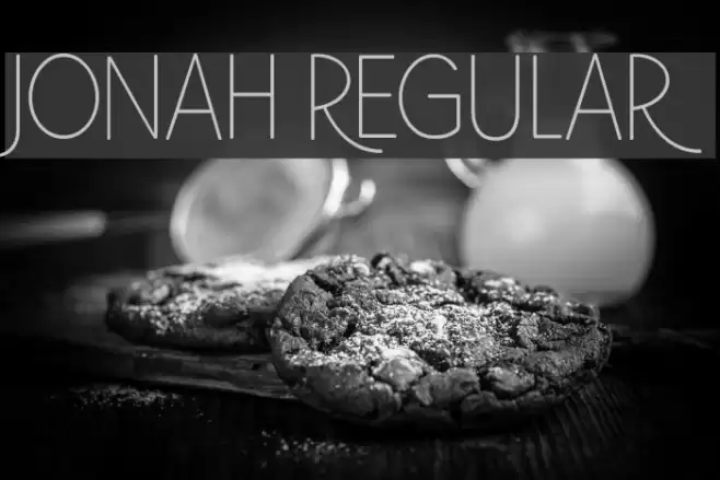 Jonah Regular Font examples