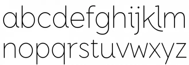 JonahAFYL Light Font LOWERCASE