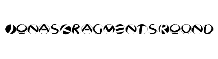JonasFragmentsRound  Frei Schriftart Herunterladen