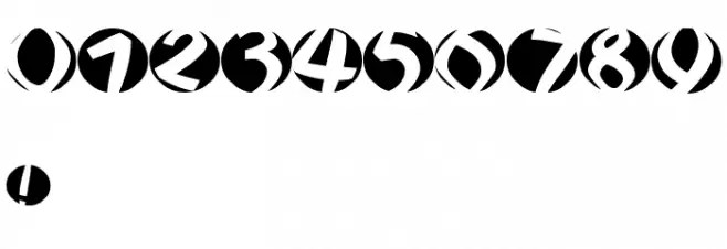 JonasFragmentsRound Font OTHER CHARS