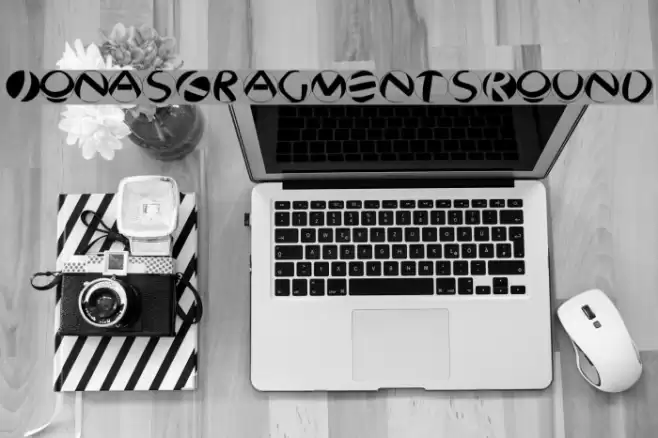 JonasFragmentsRound Font examples