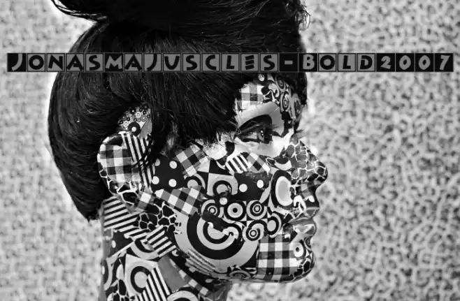 JonasMajuscles-Bold2007 字体 examples