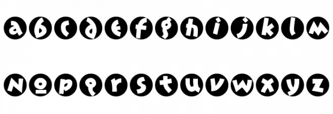 JonasMinuscles 字体 大写