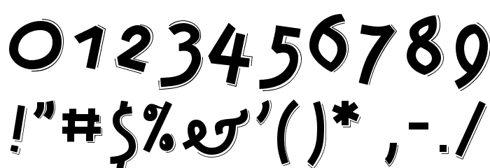 JonasSplint-Normal Schriftart Anderer Schreiben