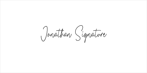 Jonathan Signature Logo