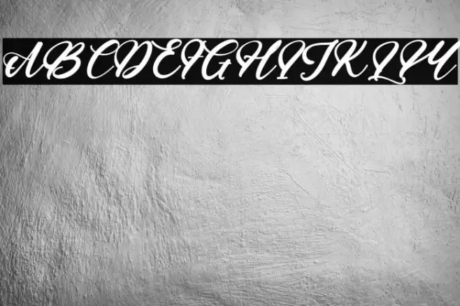 JonathanSmith Font examples