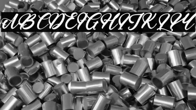 JonathanSmith Font examples