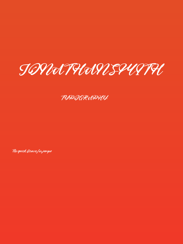 JonathanSmith Poster