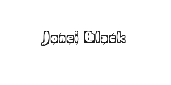 Jonei Black Logo
