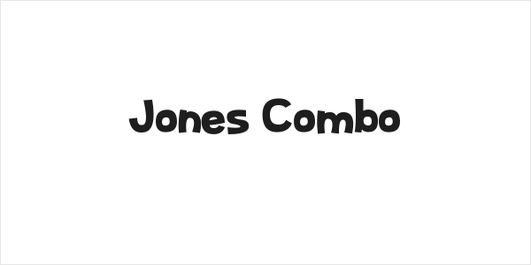 Jones Combo Logo