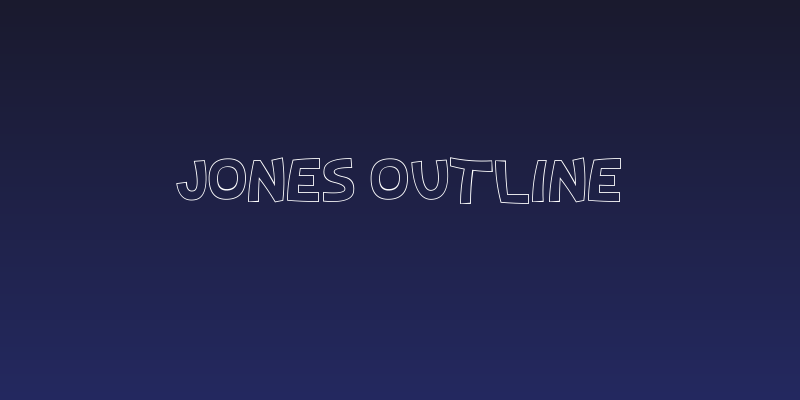 Jones Outline Social Header