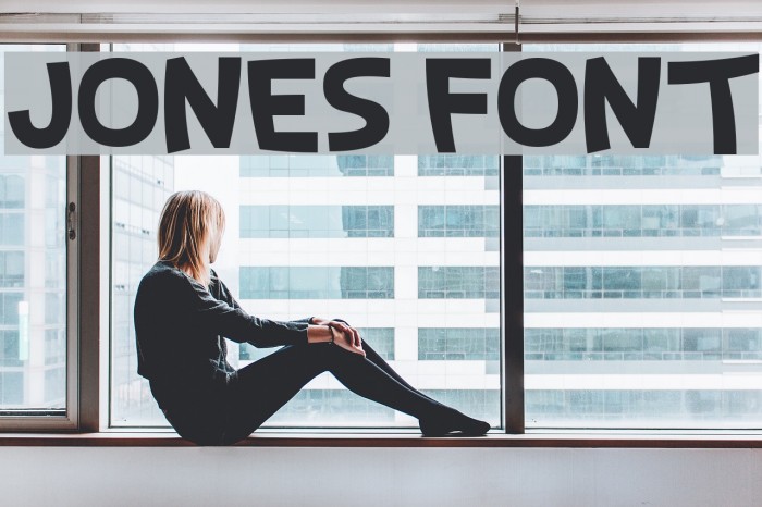 Jones Font examples
