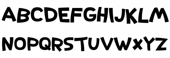 Jones خط أحرف صغيرة