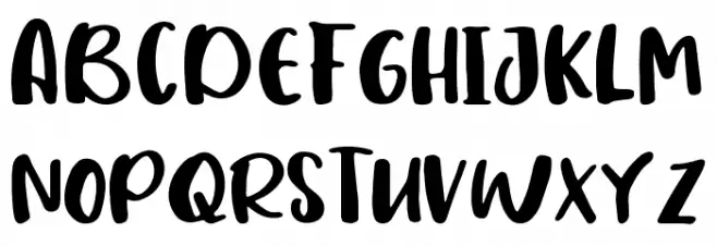 Jonggol Font Litere mari
