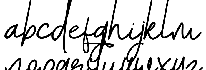Jongkeh-Free Font LOWERCASE