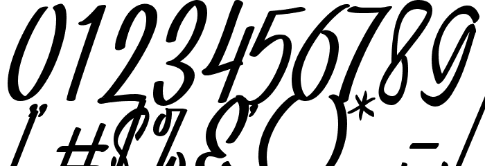 Jonjous Font OTHER CHARS